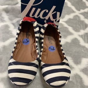 LUCKY BRAND Erin Ballet Flats 7.5 like new